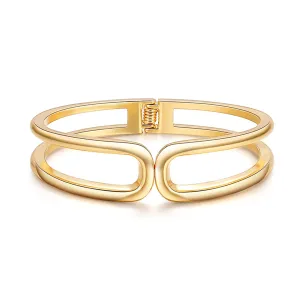 18K Gold-Plated Openwork Cuff