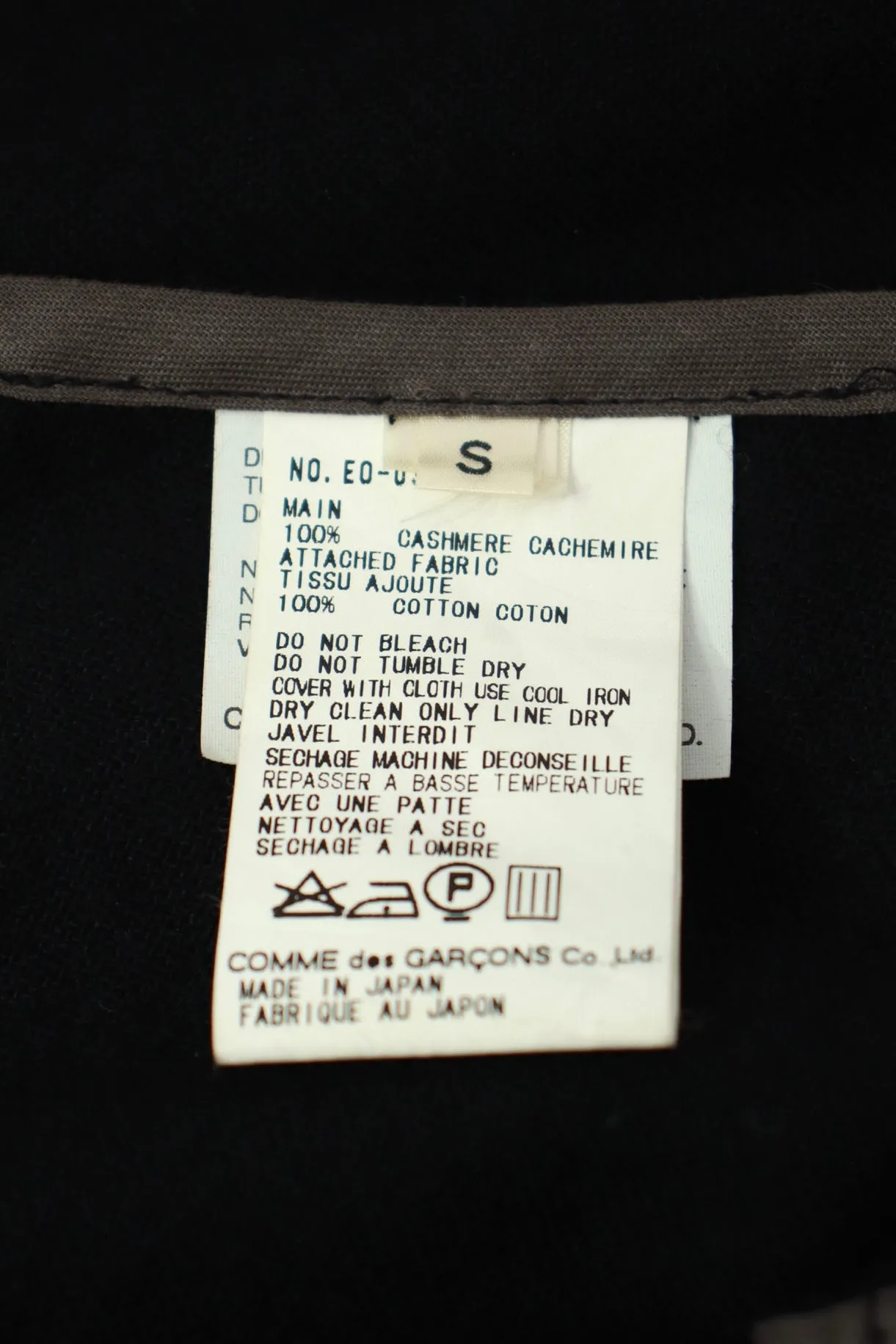 1998 Comme de Garcons Deformed Ruffle Coat*