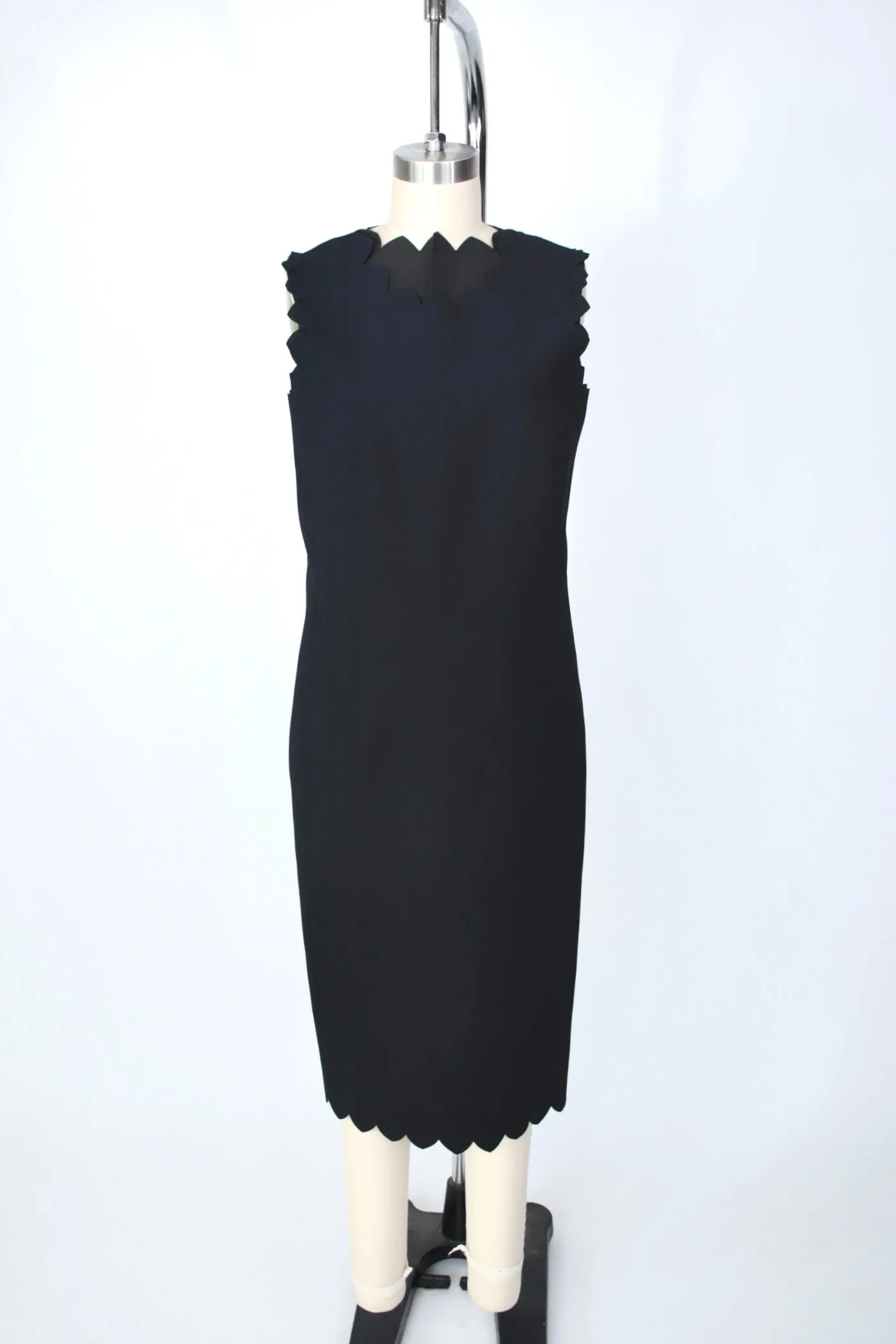 1998 Comme Des Garçons Woven Scallop Dress*