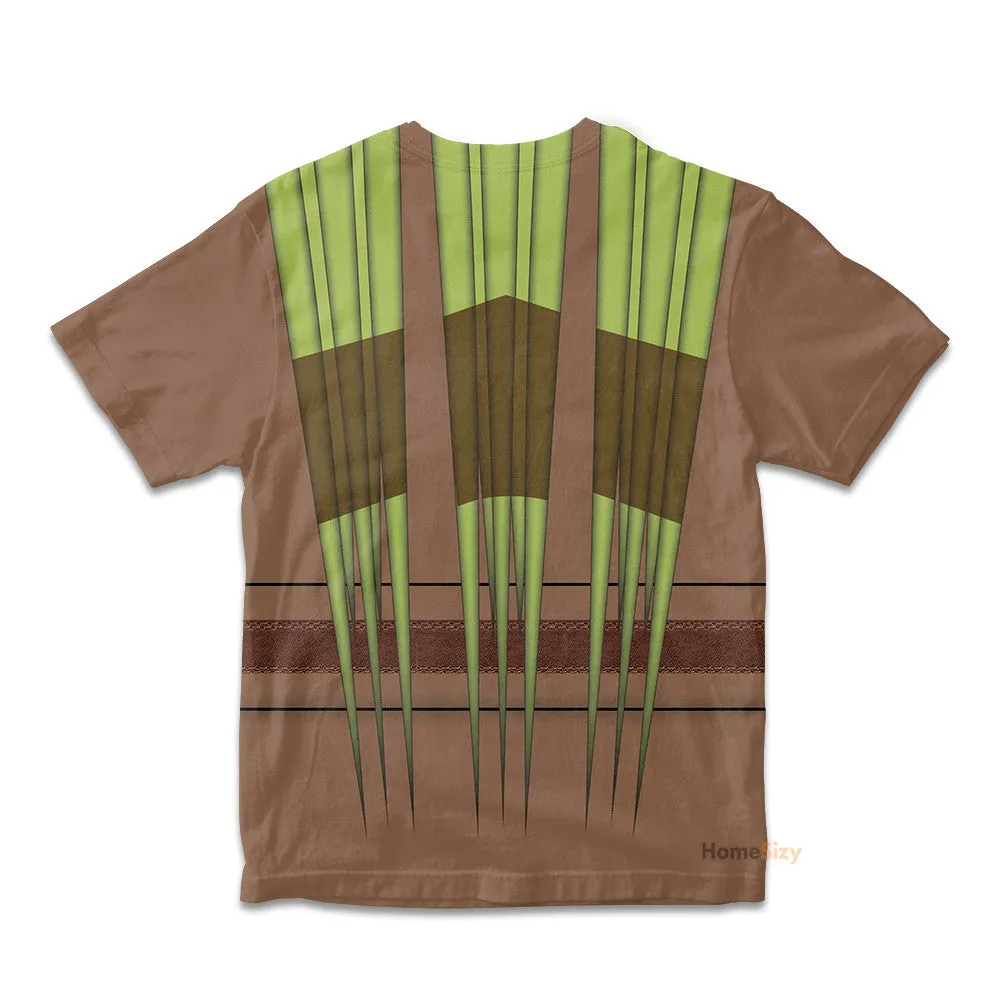 3D Star Wars Fisto Cosplay Custom Cosplay Costume Kid Tshirt QT304260Tf