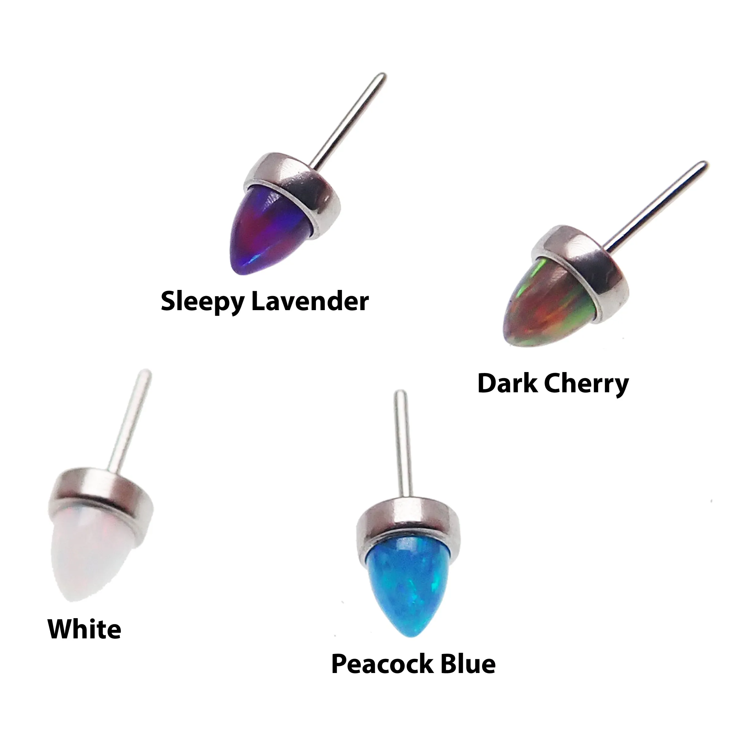 3mm Opal Cone Push Fit Top Attachment