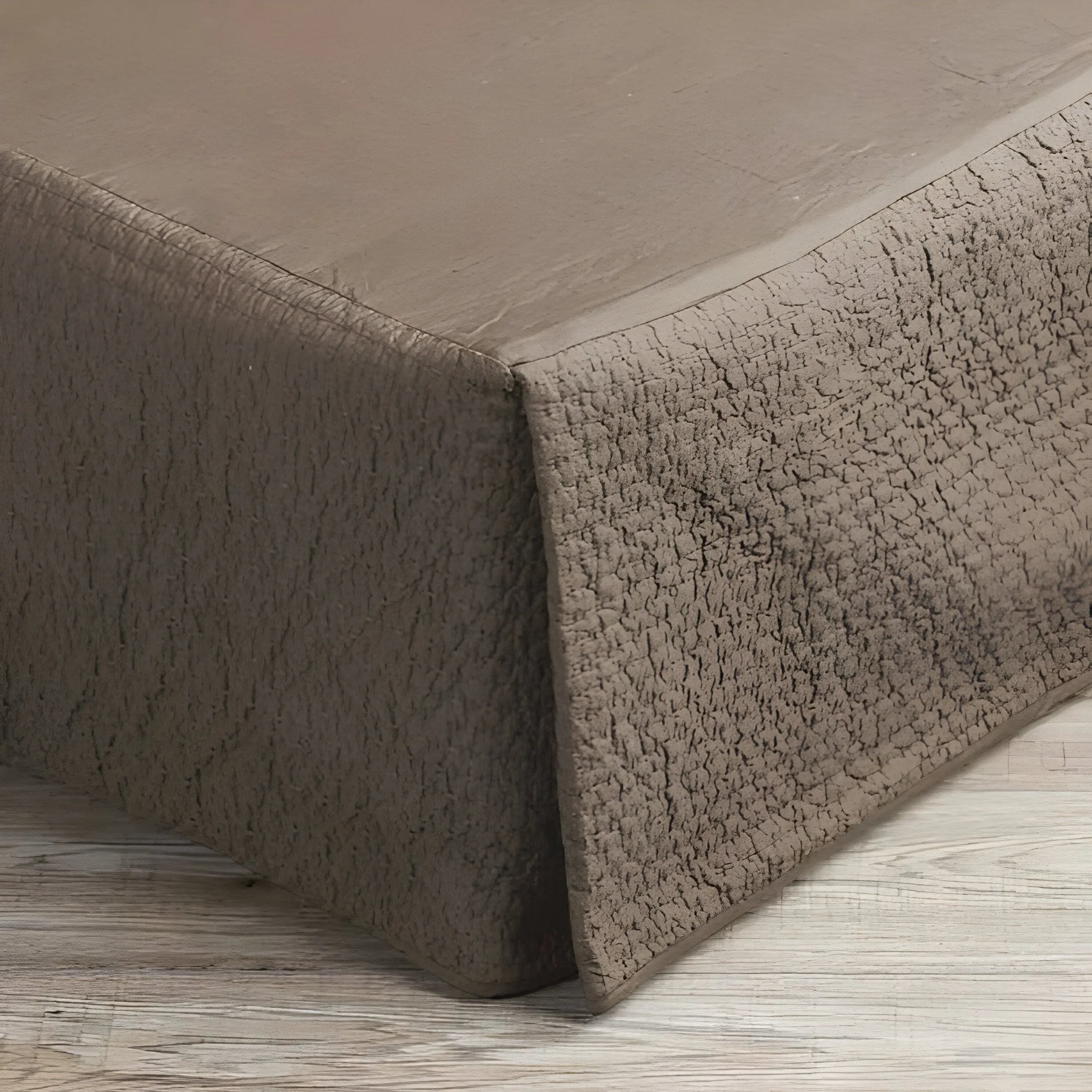 400TC Cotton Horizontal Textured Quilted Tailored Bed skirt
