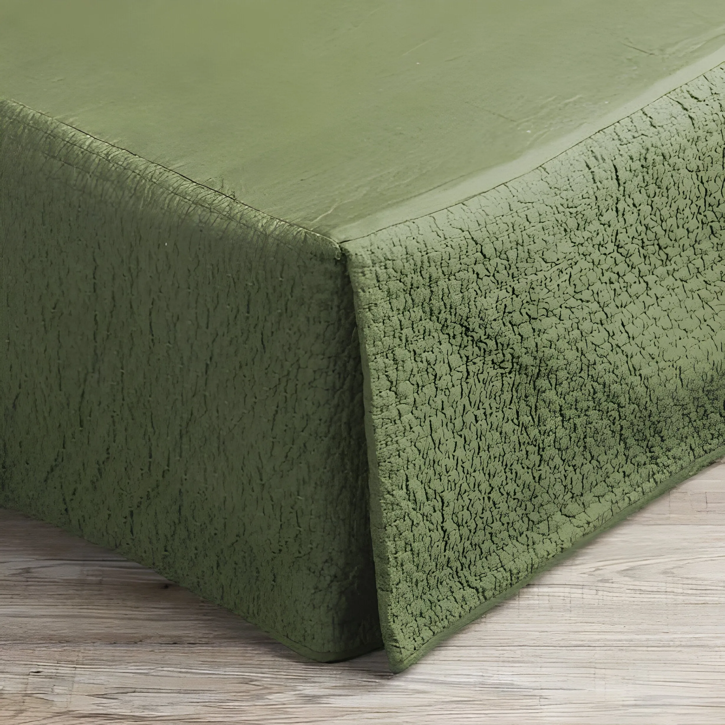400TC Cotton Horizontal Textured Quilted Tailored Bed skirt