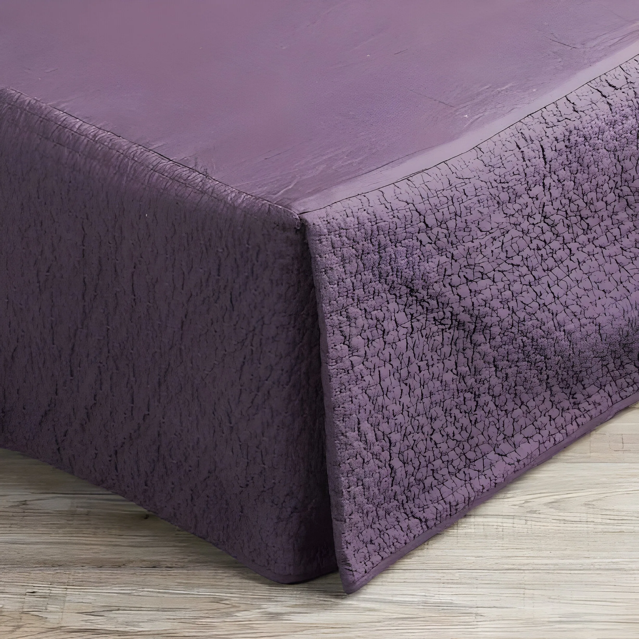 400TC Cotton Horizontal Textured Quilted Tailored Bed skirt