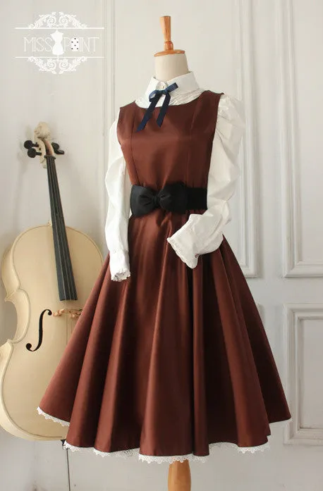 50s swing bow dress