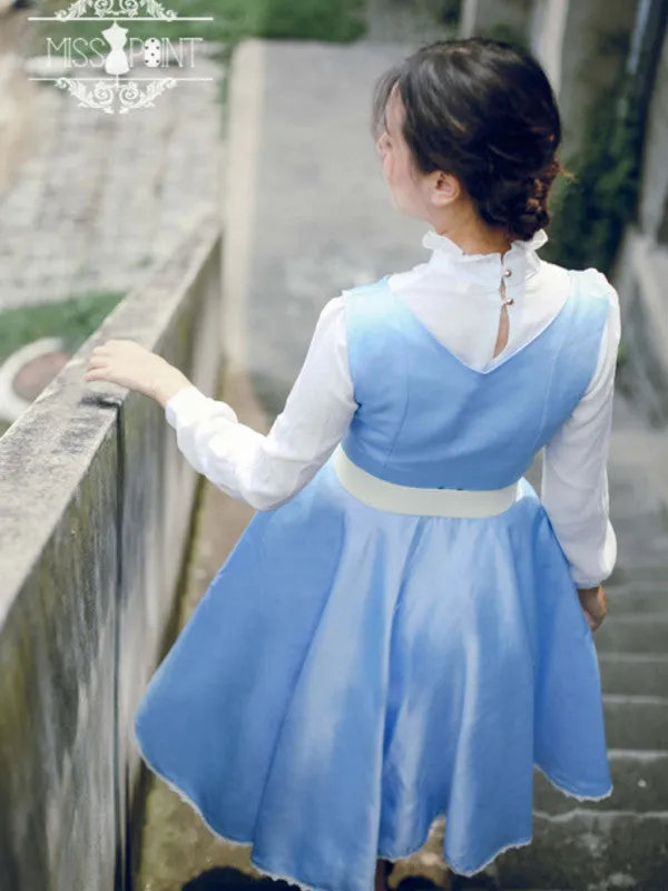 50s swing bow dress