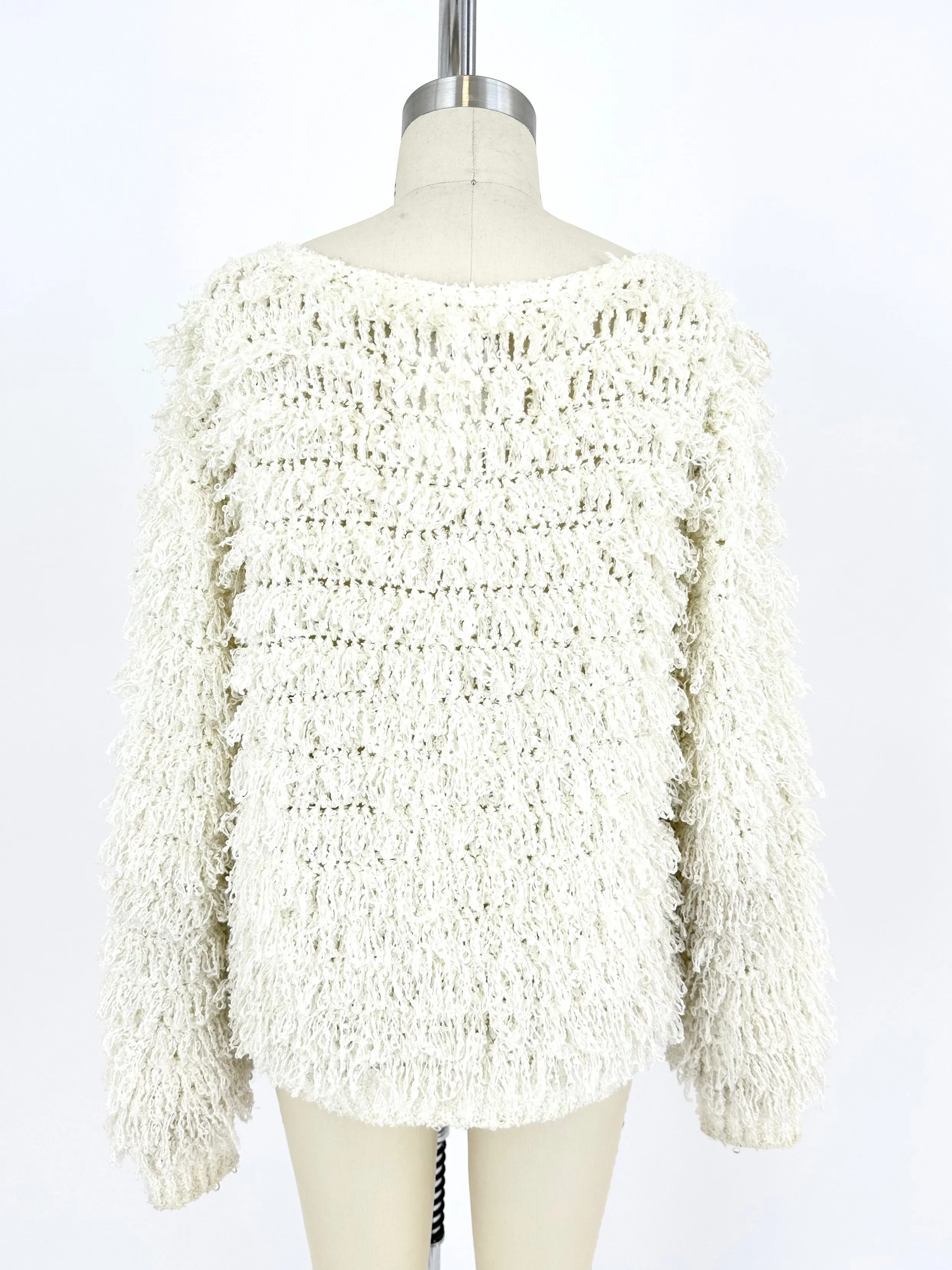 80s Shaggy Knit Sweater