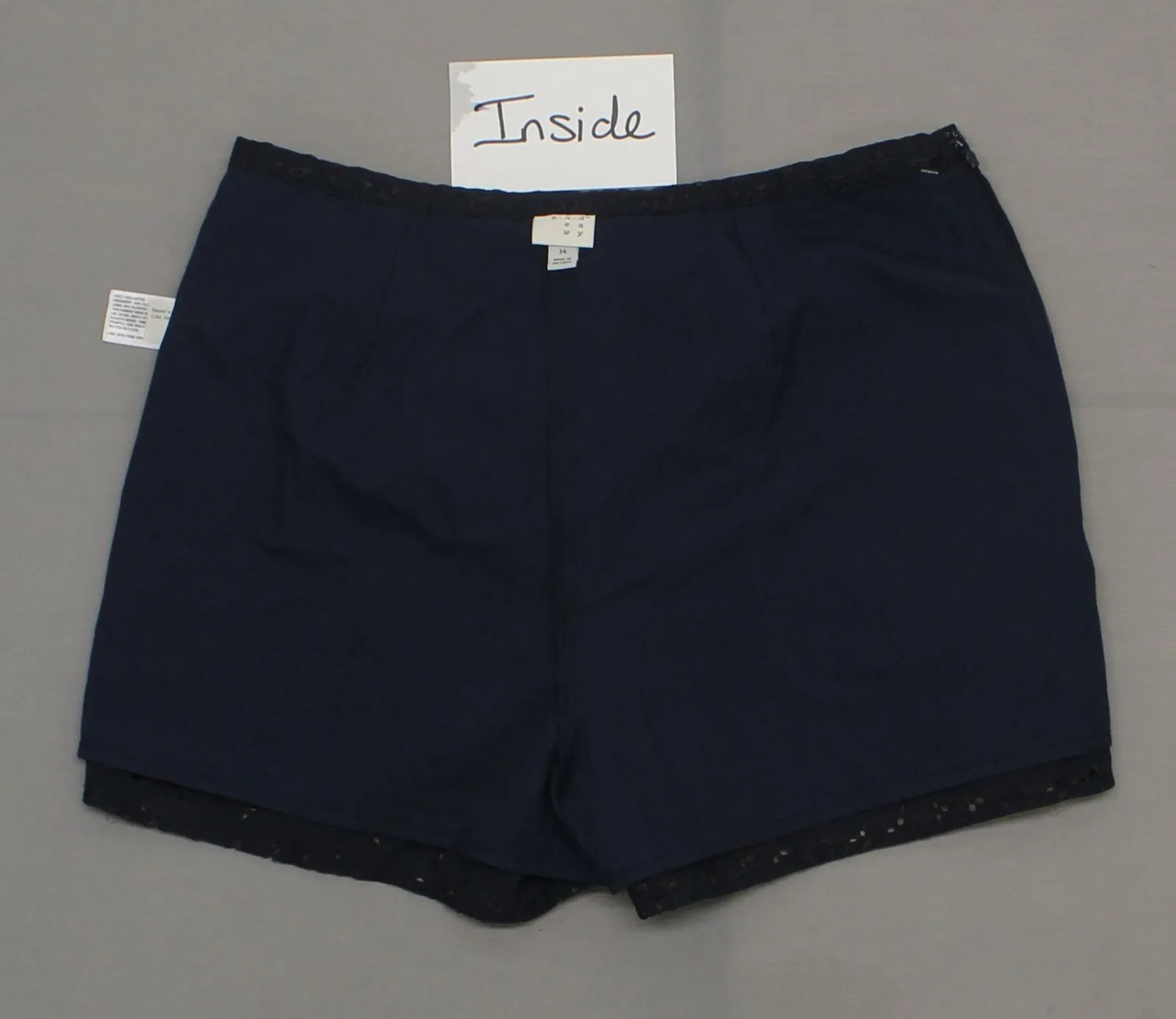 A New Day Women's Metallic Eyelet Shorts