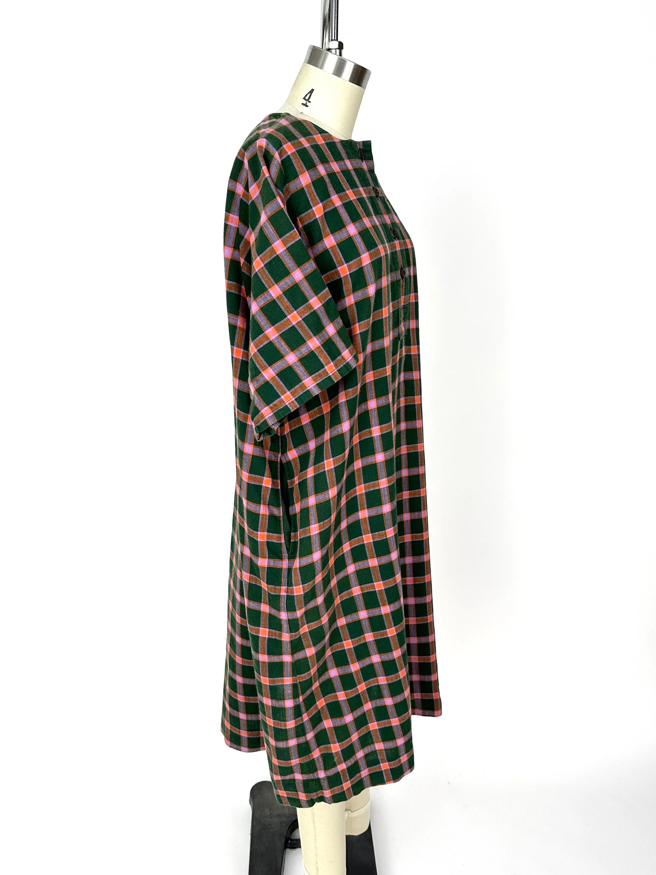 Ace & Jig Plaid Midi Dress