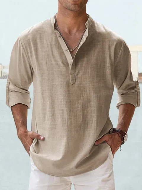 Adrian | Breathable linen shirt