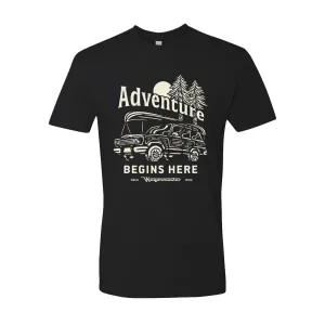 Adventure Begins Here Grand Wagoneer T-shirt