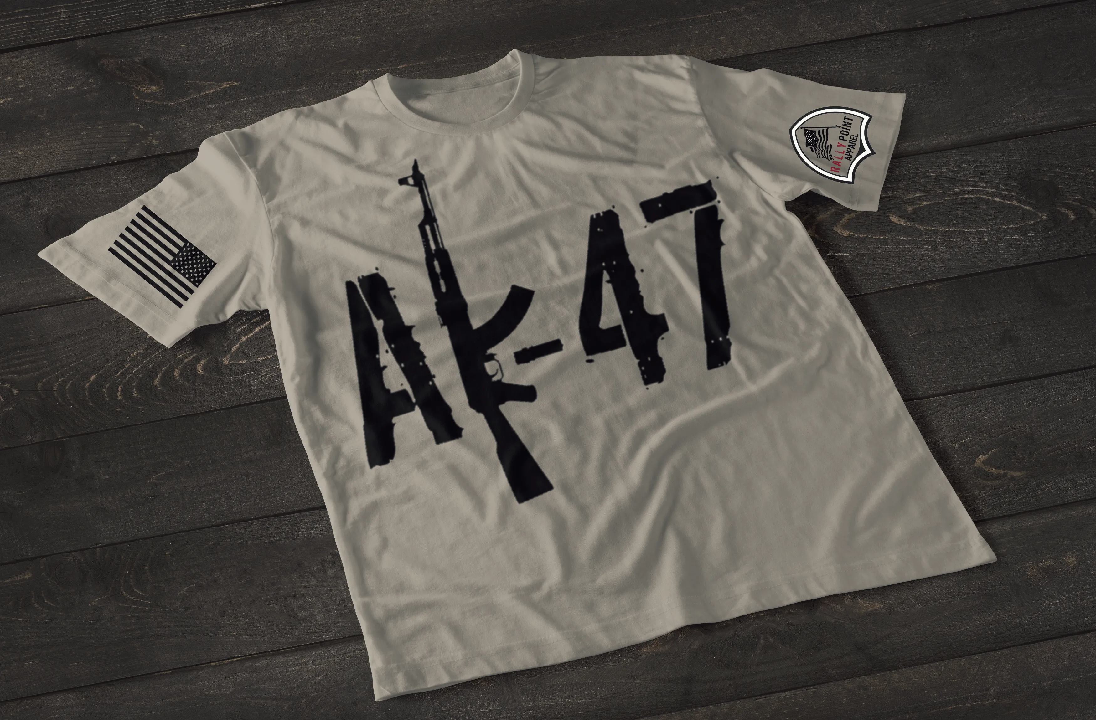 AK-47 Pro-Gun Patriotic Shirt