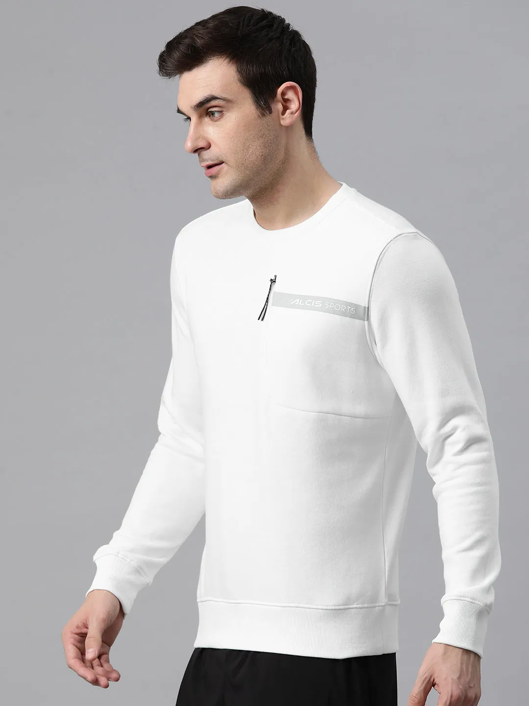 Alcis Men Typography Printed Sweatshirt