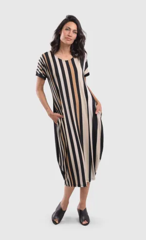 Alembika Sunrise Stripe Dress