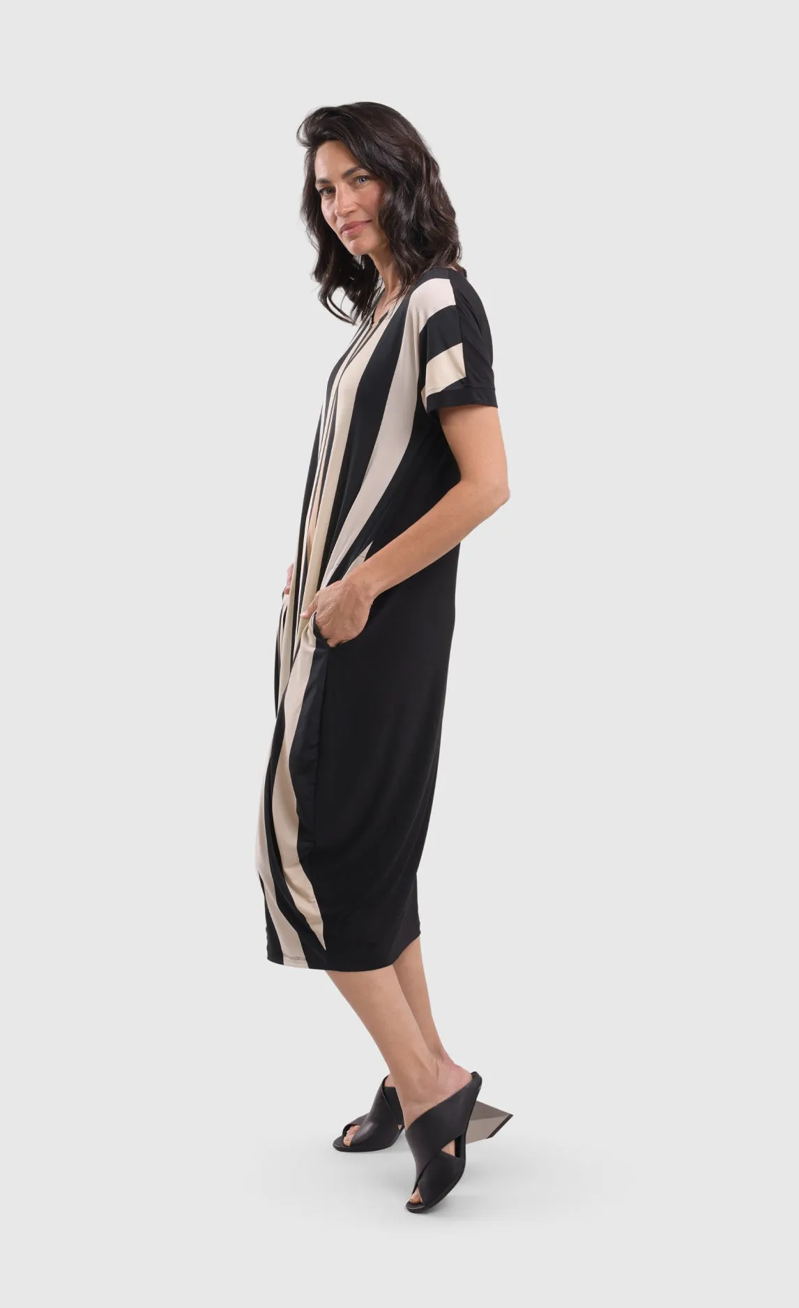 Alembika Sunrise Stripe Dress