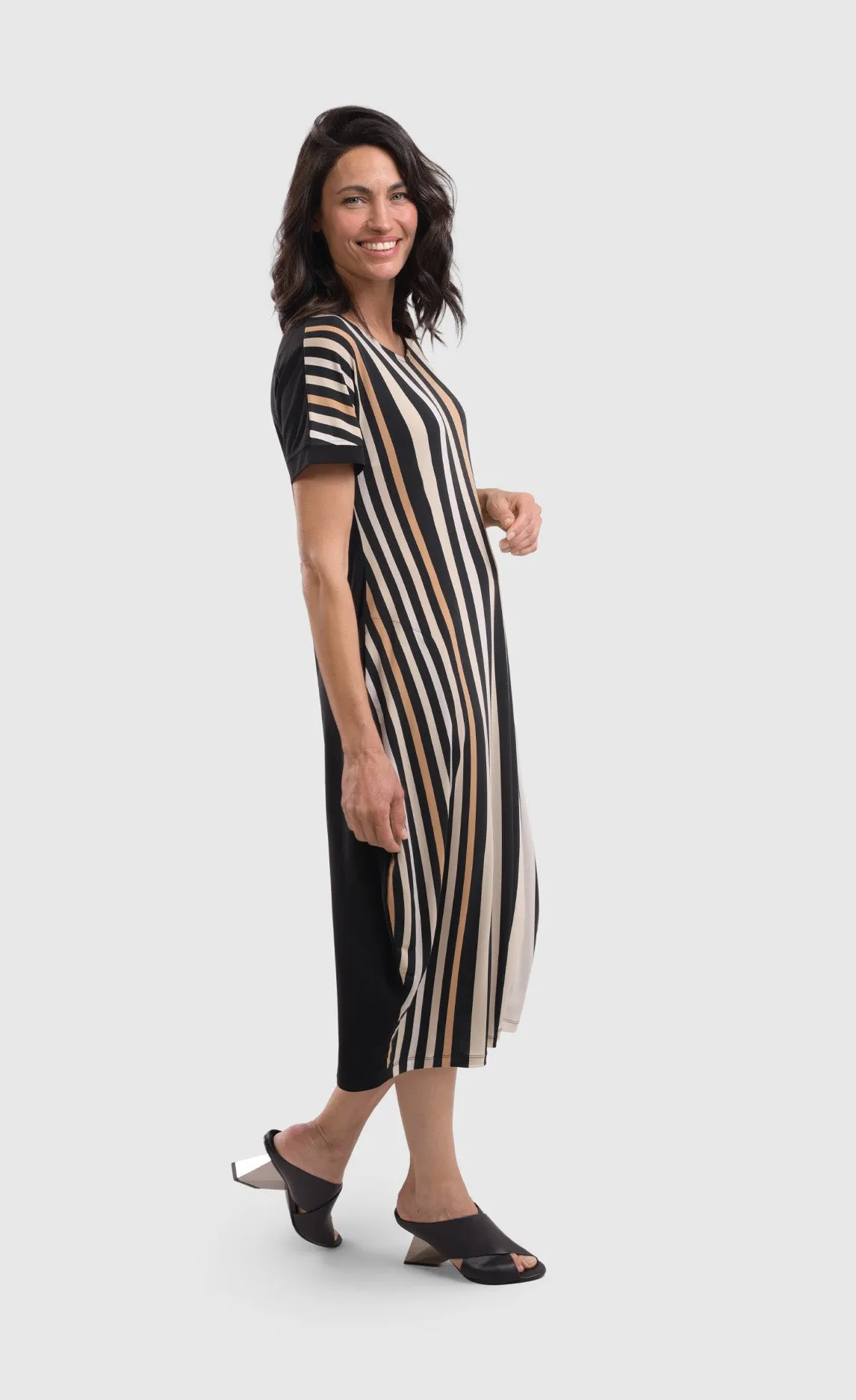 Alembika Sunrise Stripe Dress