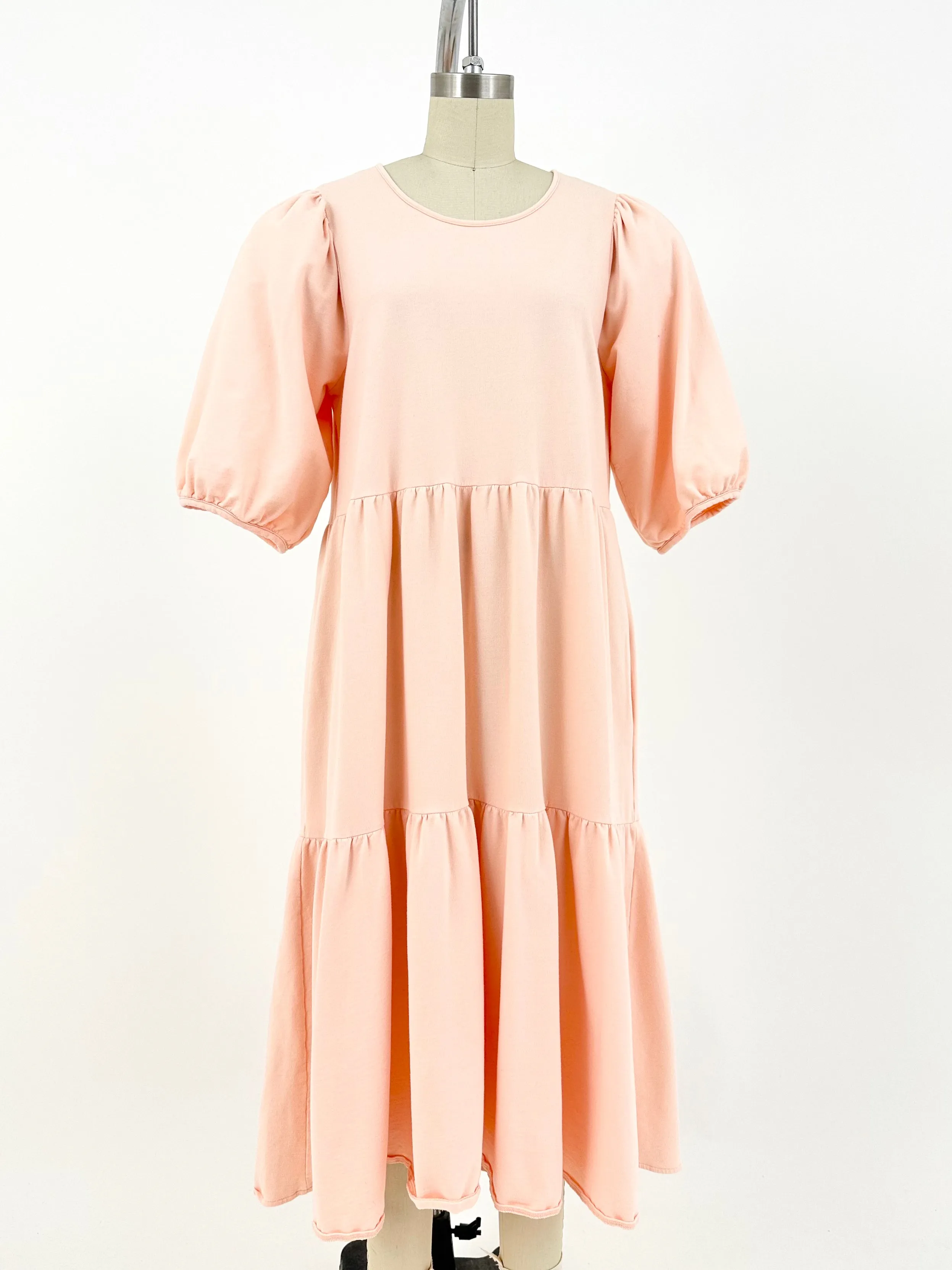Ali Golden Knit Party Dress