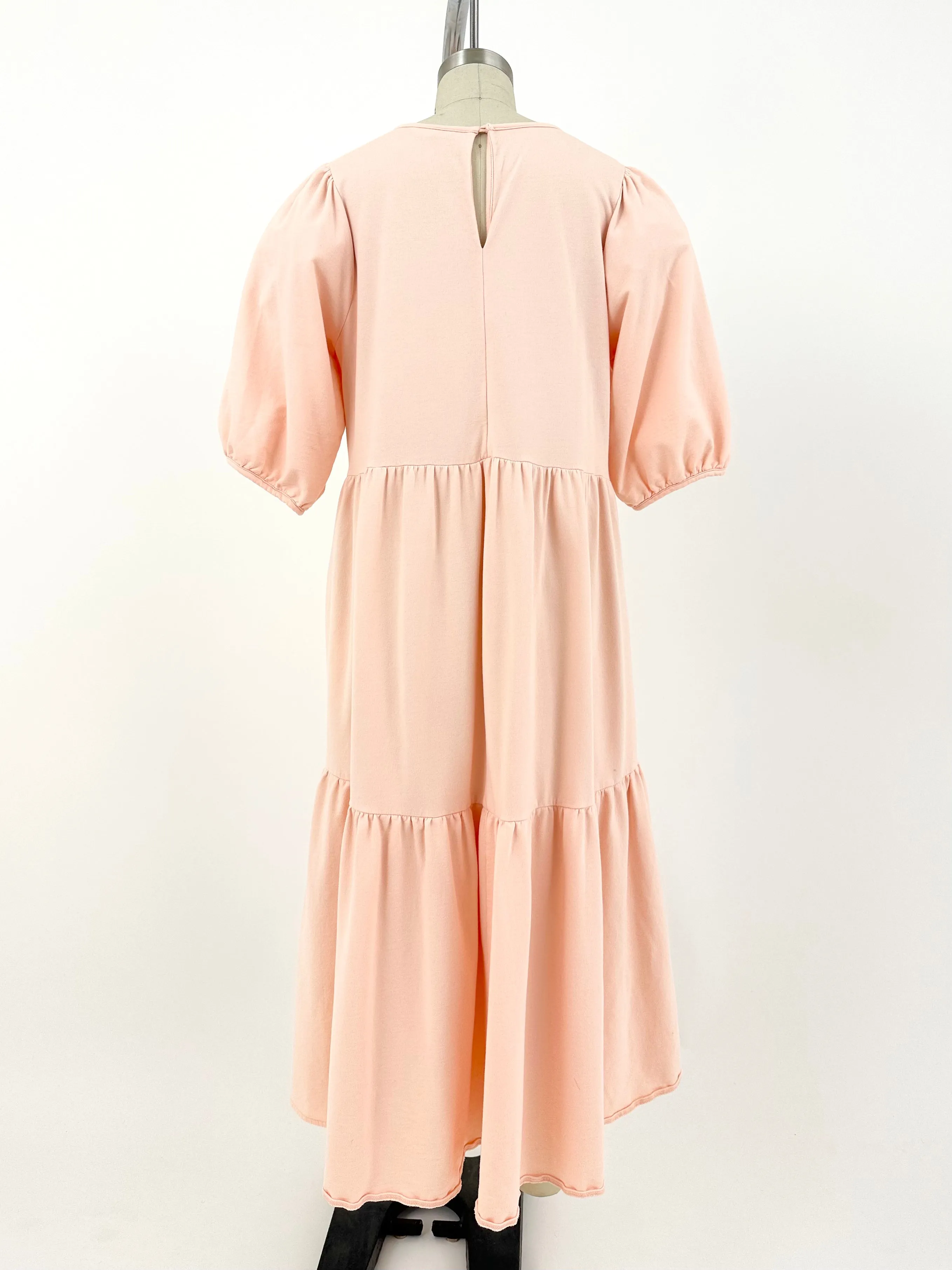 Ali Golden Knit Party Dress
