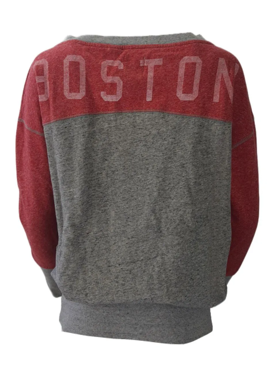 AMERICAN COLLEGIATE Women's Grey Long Sleeve BU Sweatshirt #W011BU2A NWT