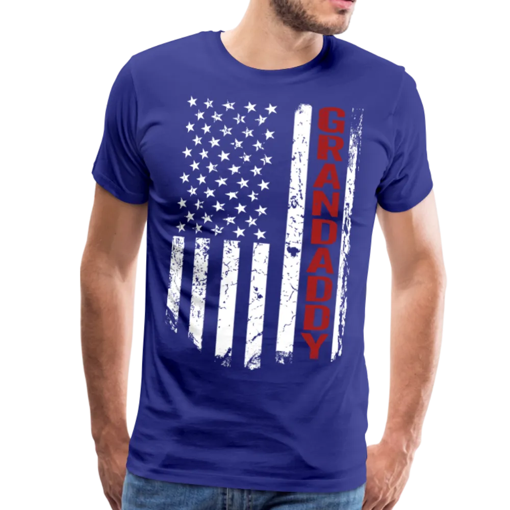American Flag Grandaddy Men's Premium T-Shirt (CK1897)