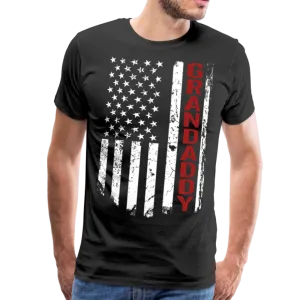 American Flag Grandaddy Men's Premium T-Shirt (CK1897)