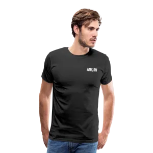 Amy RN Emergency Nurse Flag Men's Premium T-Shirt