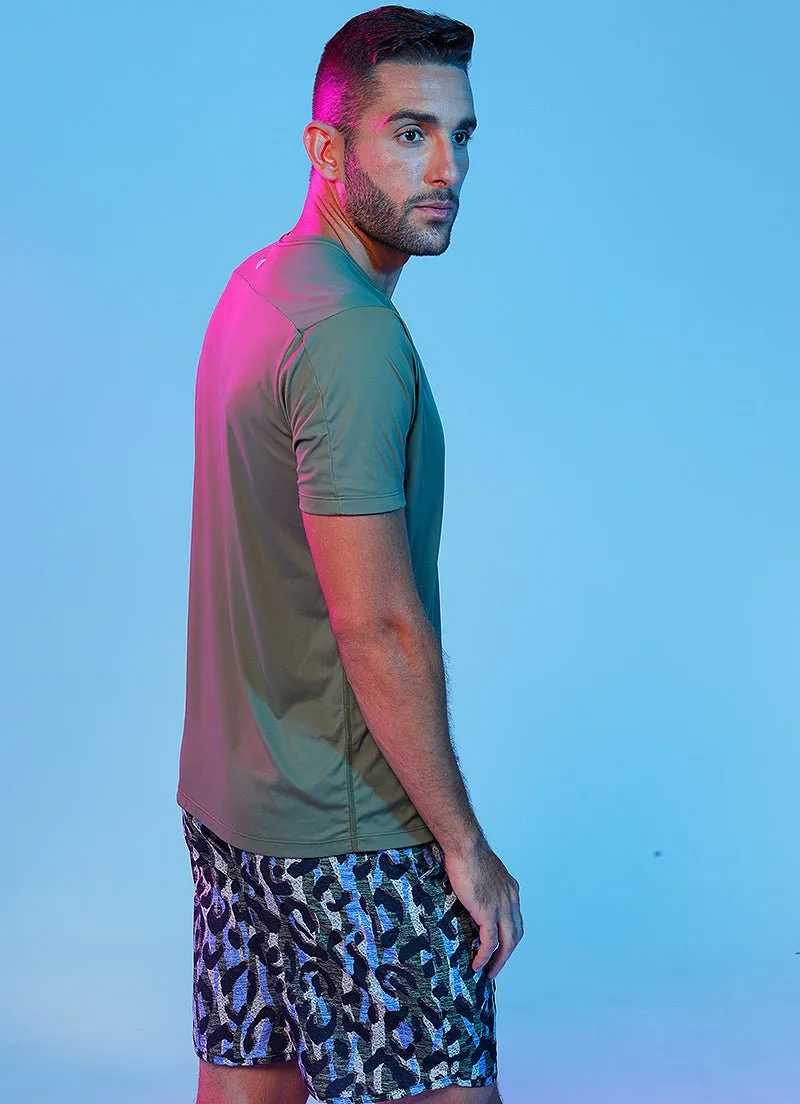 A.O.P Shirt (Alcaparra) UPF 50 