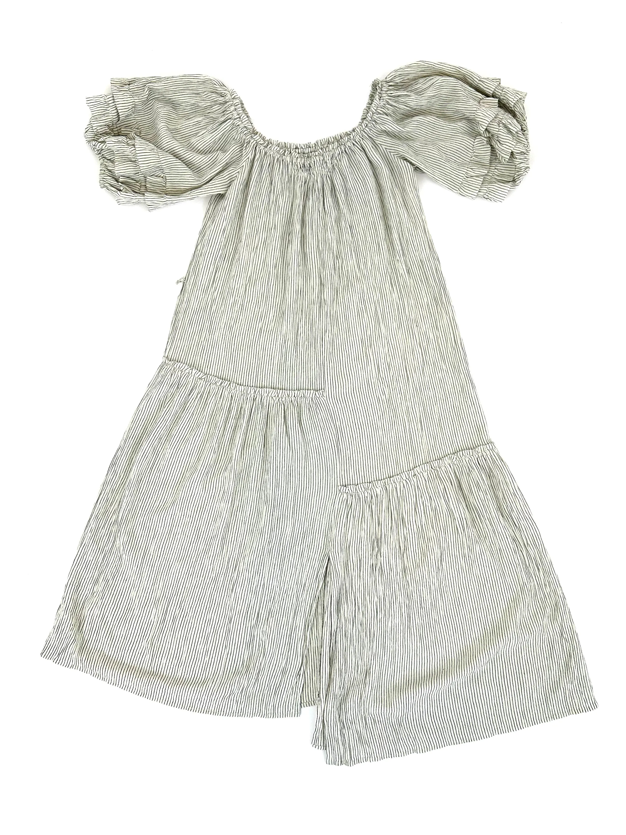 Apiece Apart Pinstripe Smock Dress
