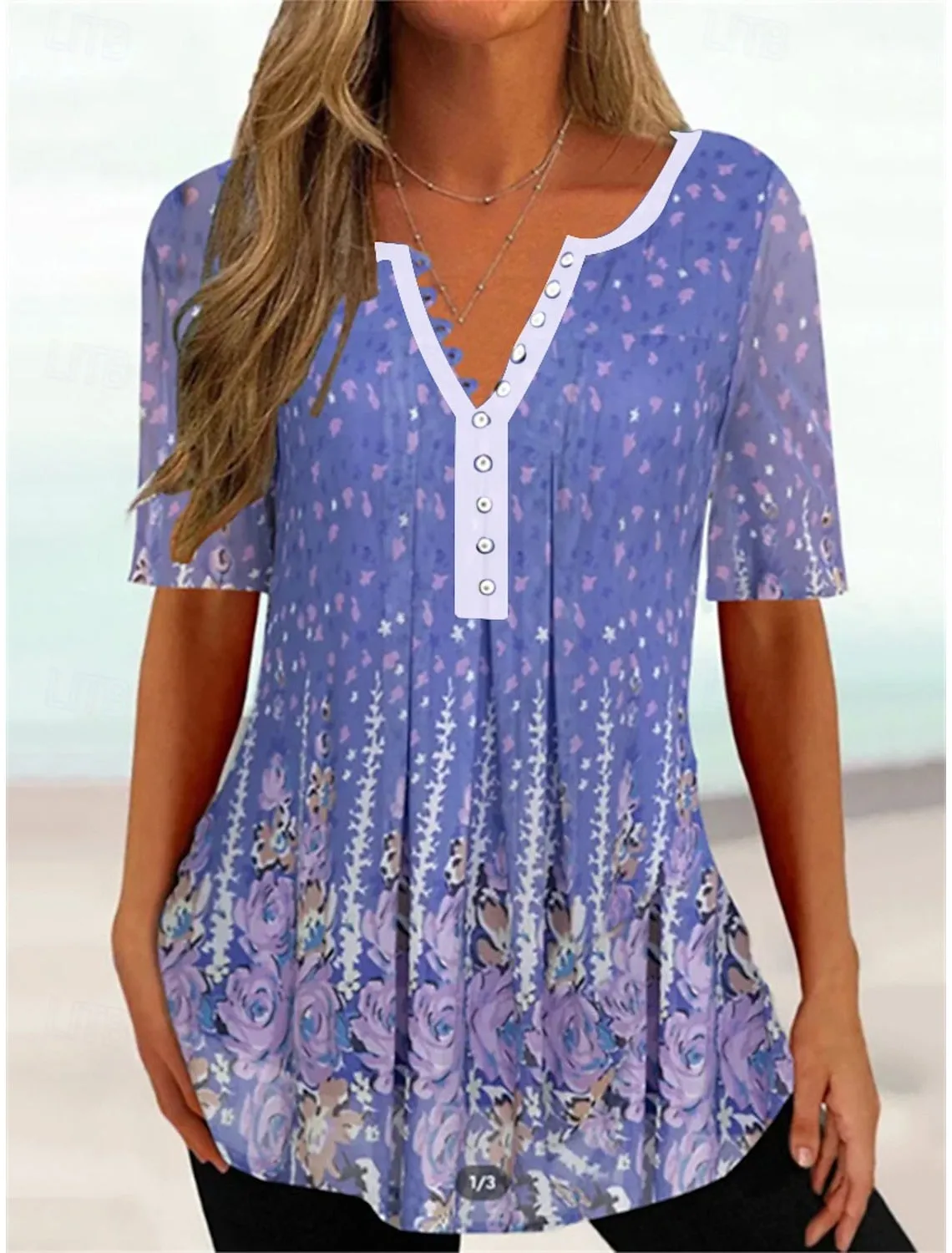 Araceli® | Florales Vintage Summer Shirt