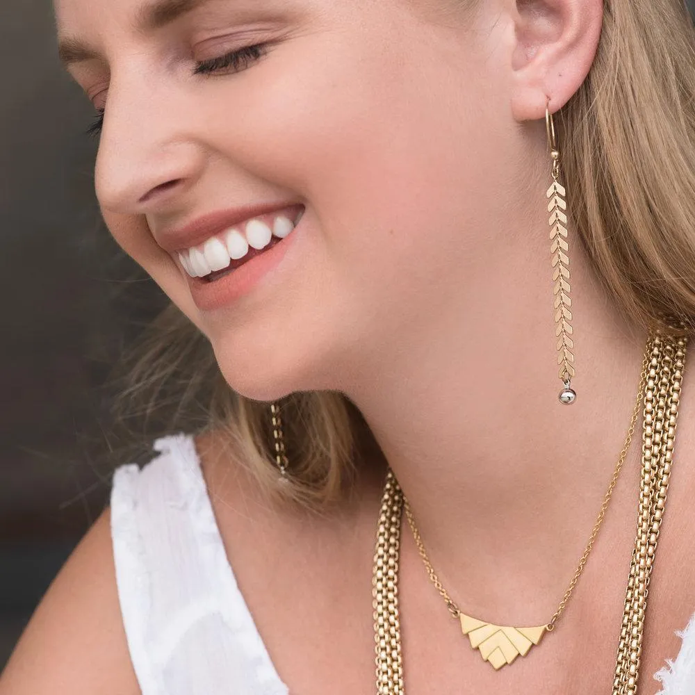 Art Deco Swag Necklace