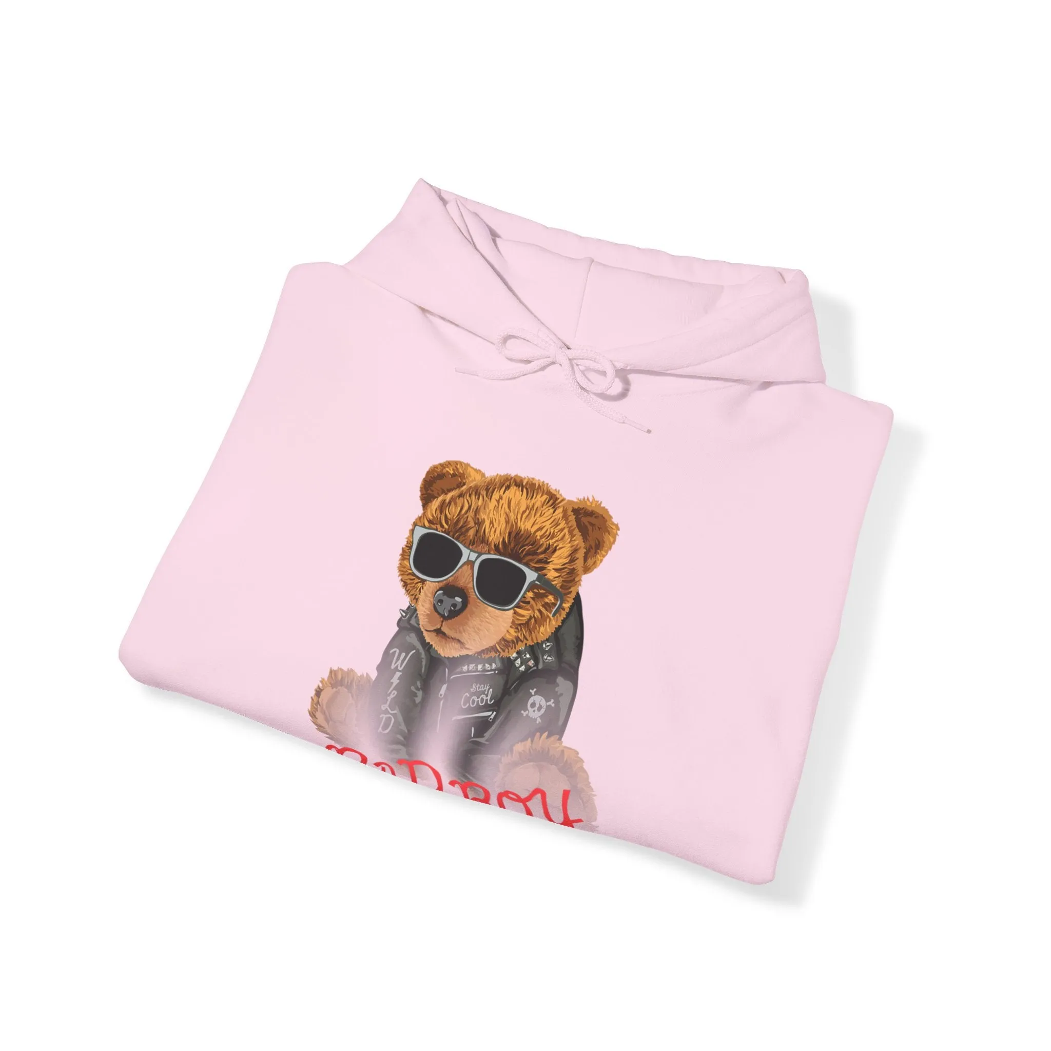 Bad Boy Teddy Bear Hoodie