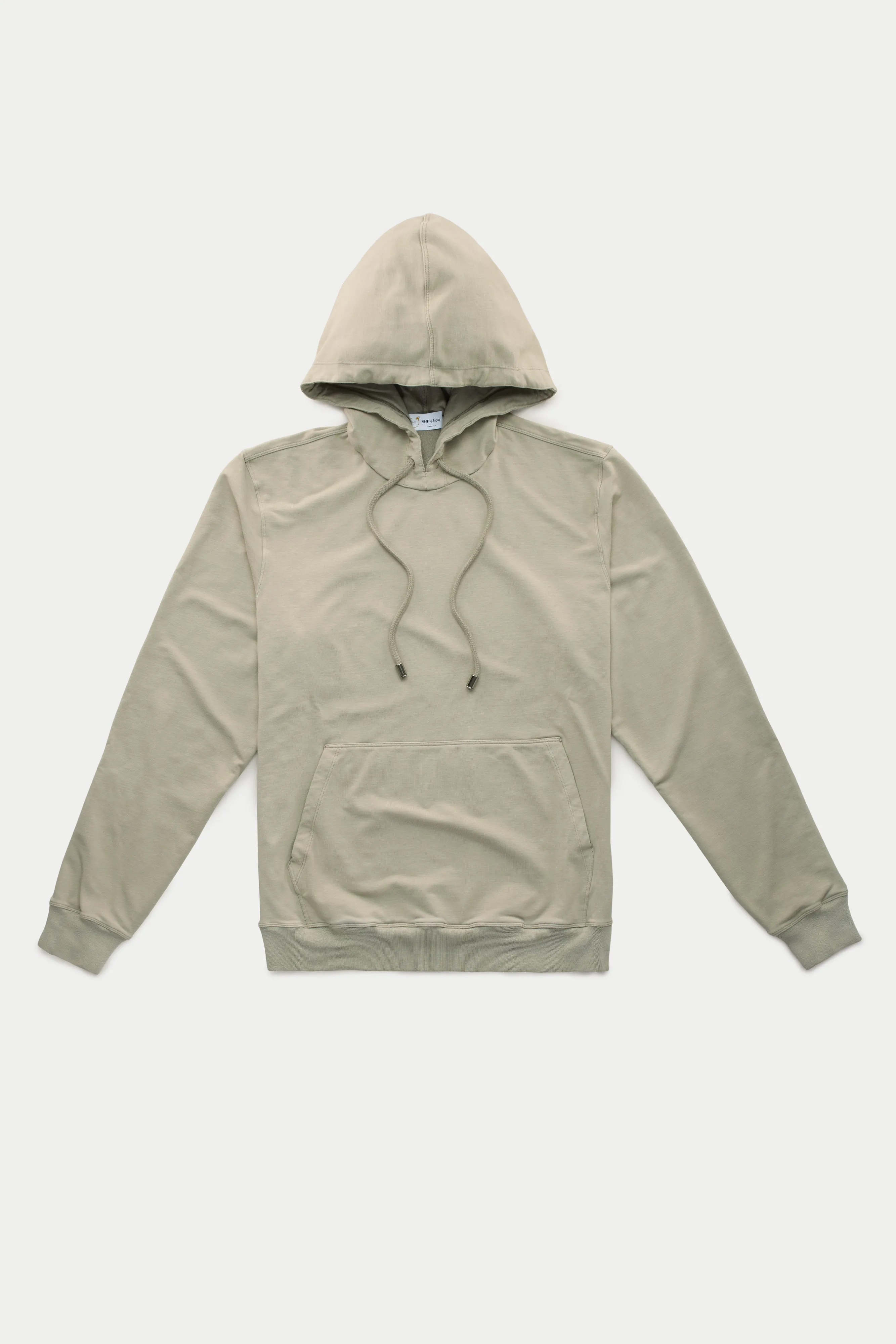 Bamboo Sorona Relaxed Pullover with Hood Kalamata
