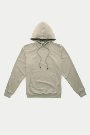 Bamboo Sorona Relaxed Pullover with Hood Kalamata