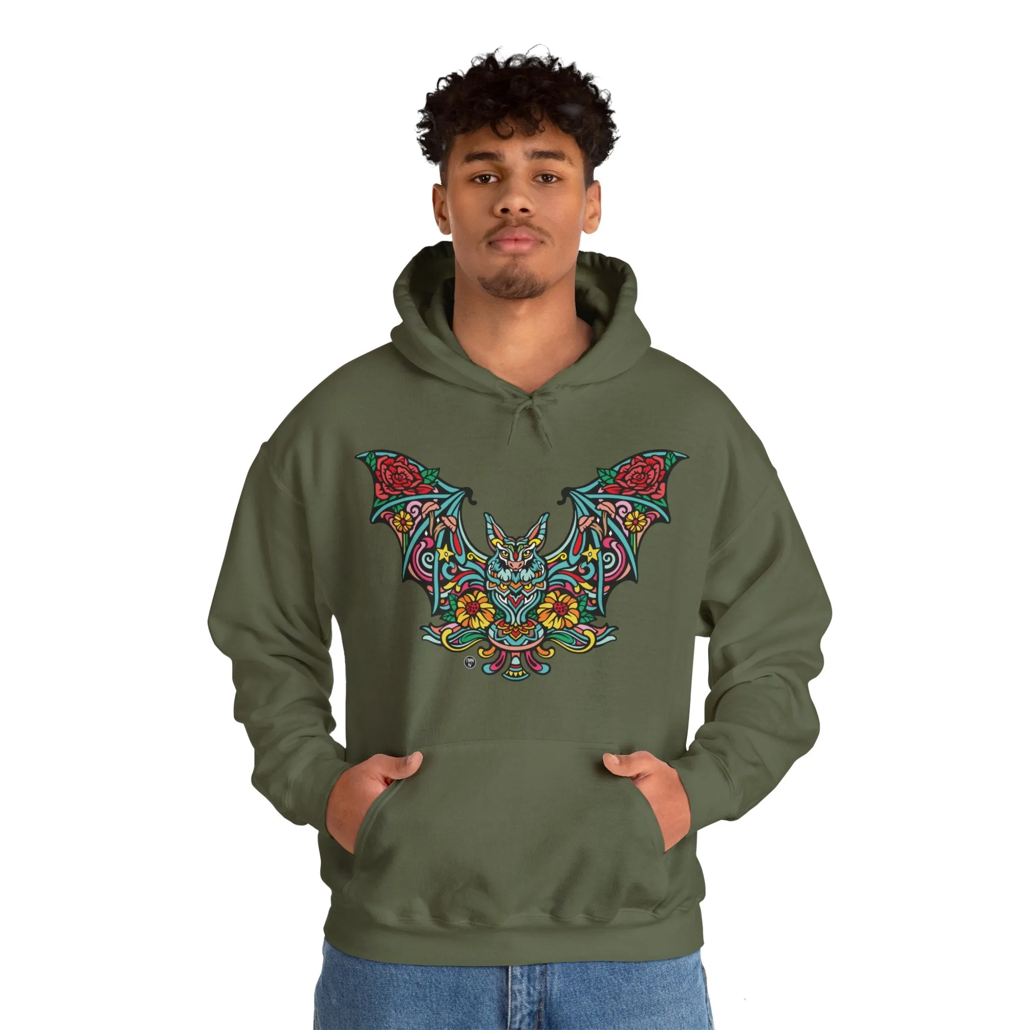 Batshroom OG | Heavy Hooded Sweatshirt by Chaya Av