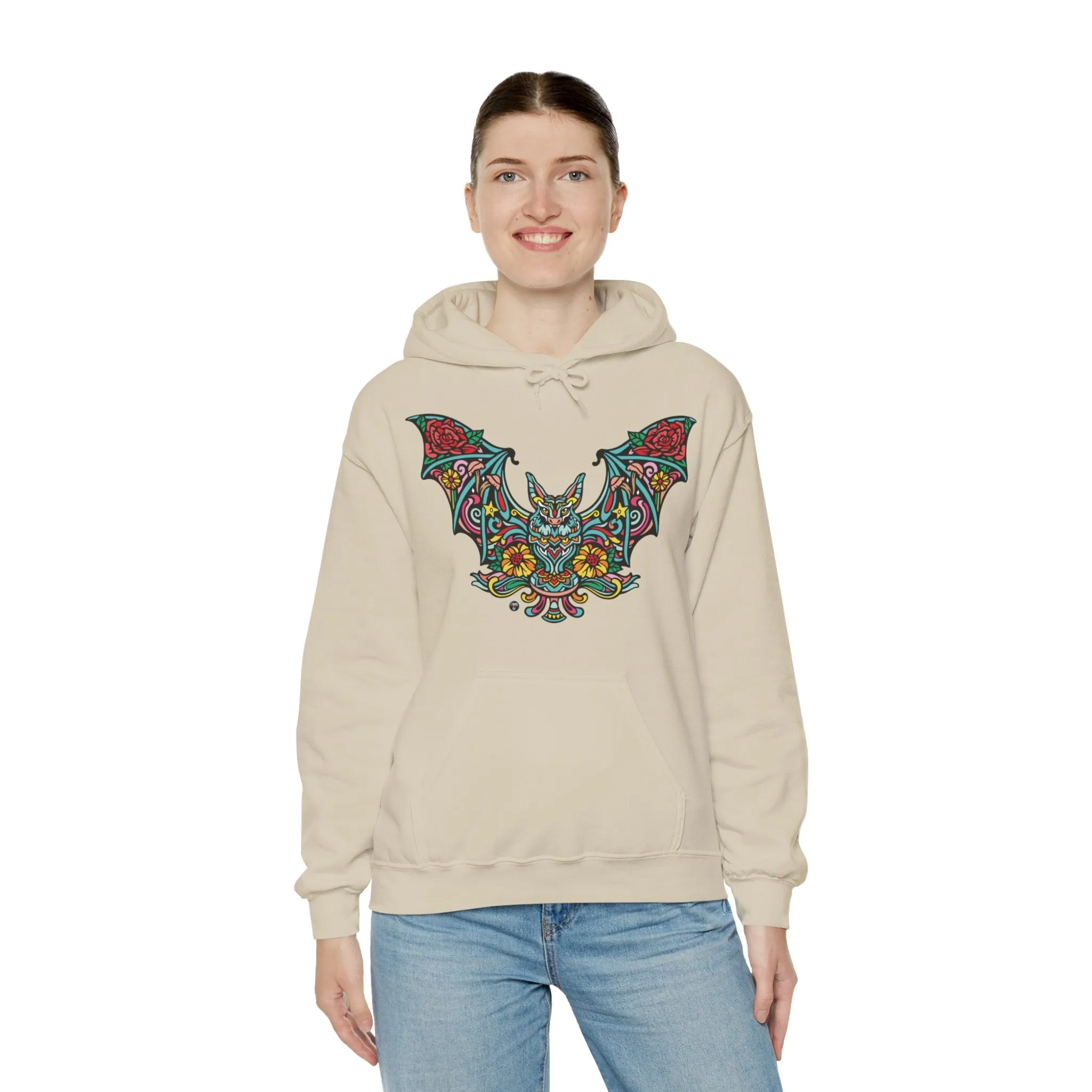 Batshroom OG | Heavy Hooded Sweatshirt by Chaya Av