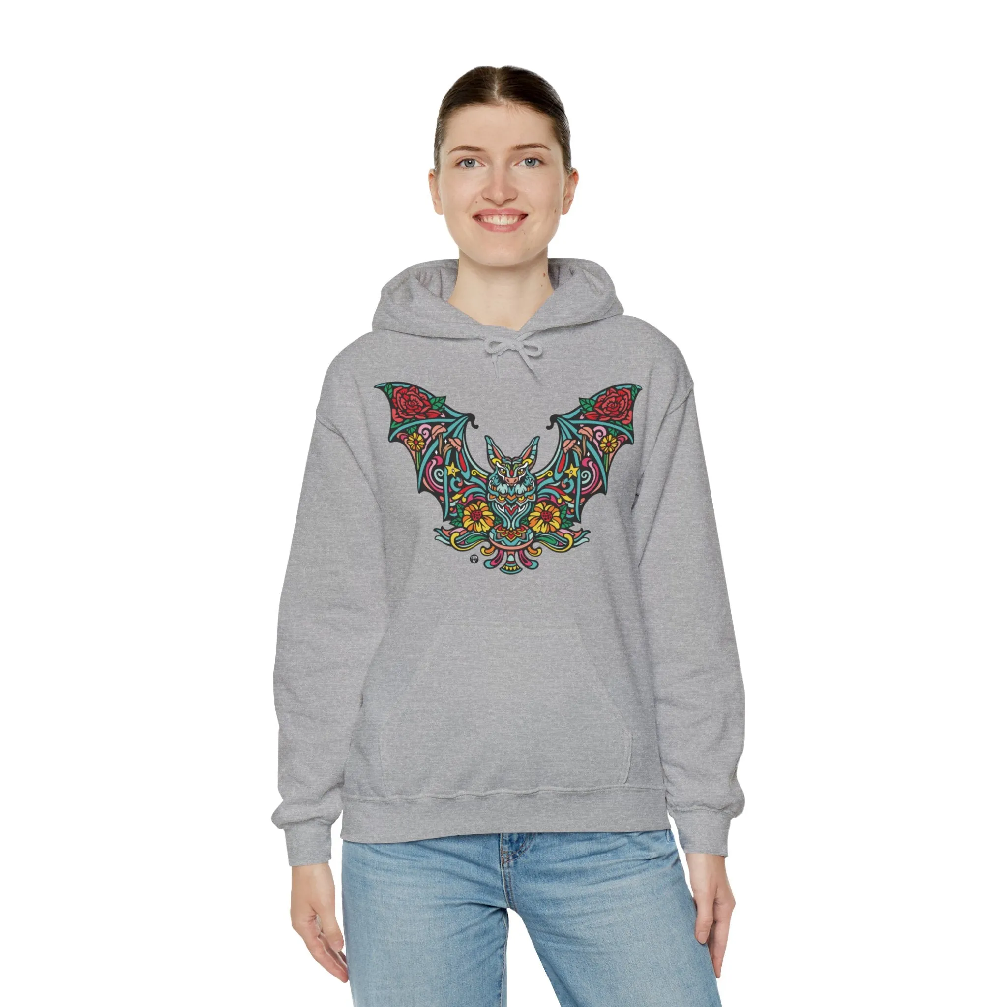 Batshroom OG | Heavy Hooded Sweatshirt by Chaya Av