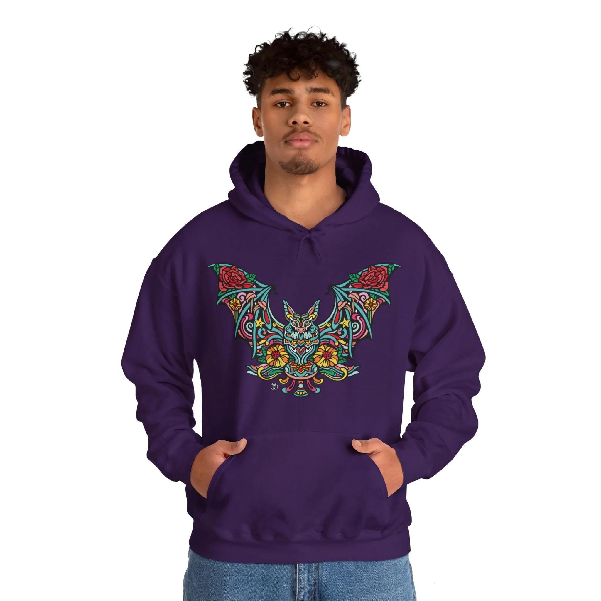 Batshroom OG | Heavy Hooded Sweatshirt by Chaya Av