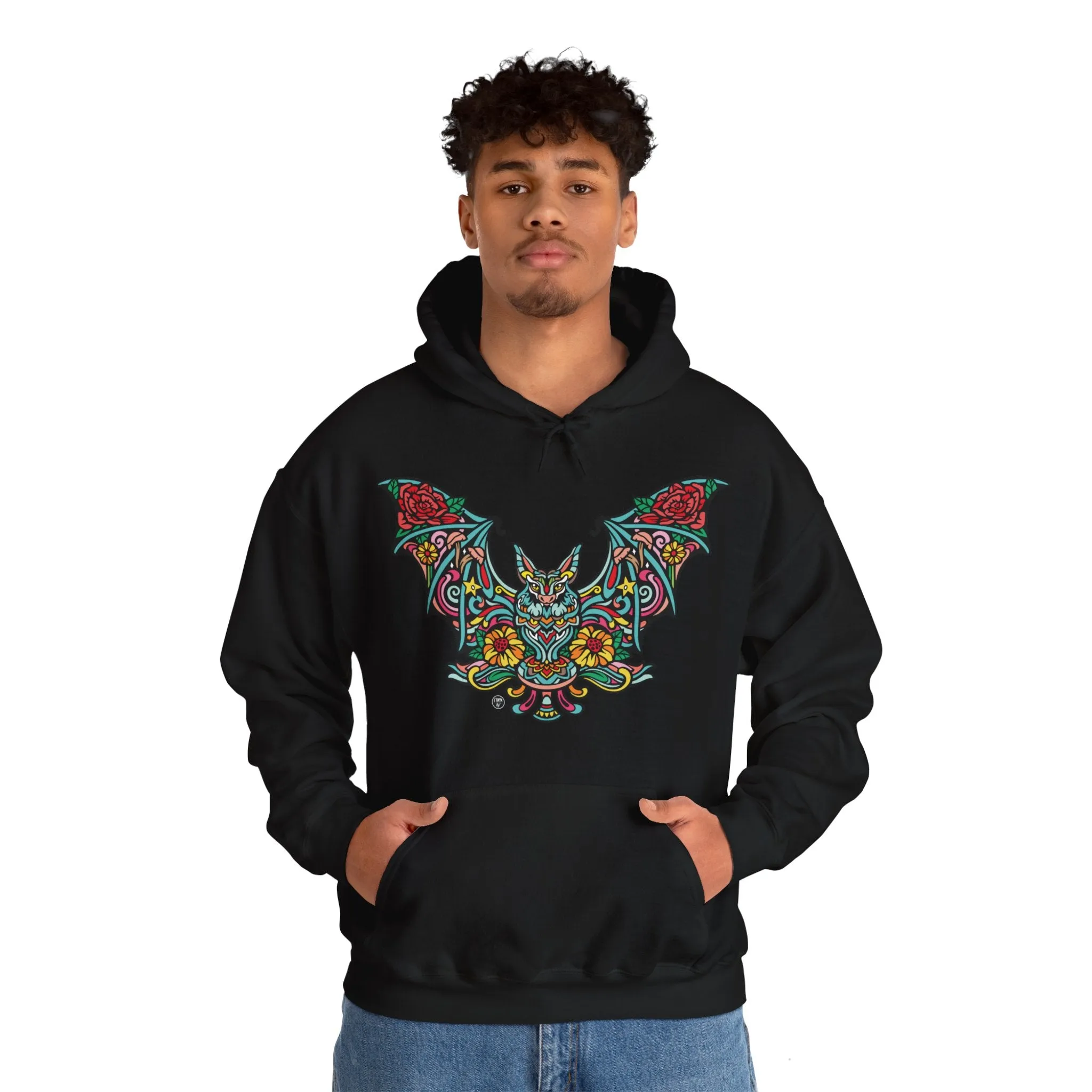 Batshroom OG | Heavy Hooded Sweatshirt by Chaya Av
