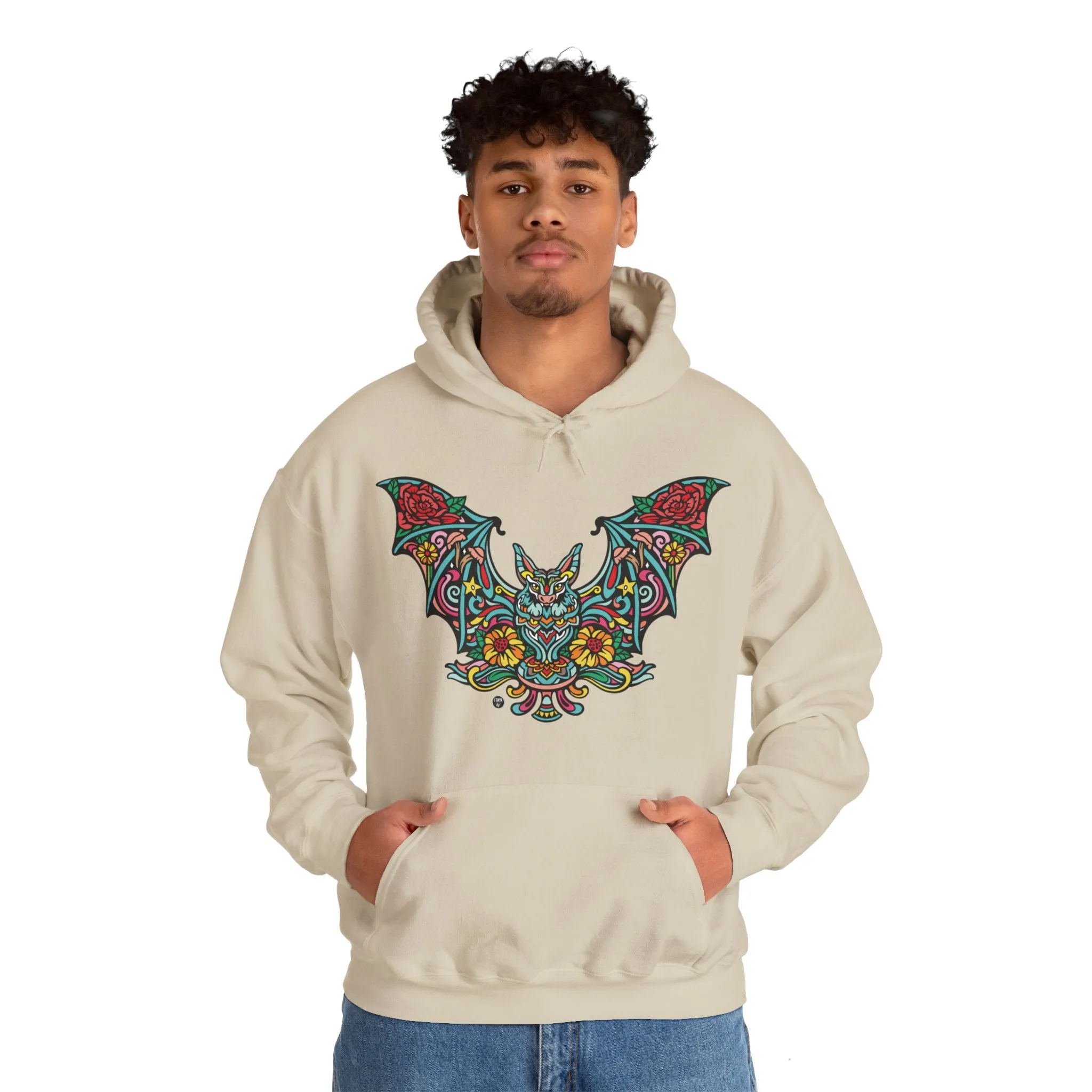 Batshroom OG | Heavy Hooded Sweatshirt by Chaya Av