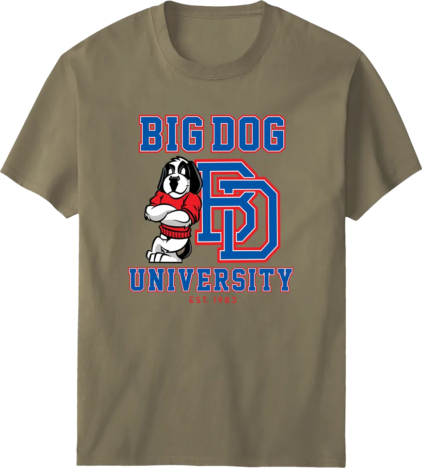 Bd University Red Blue T-shirt