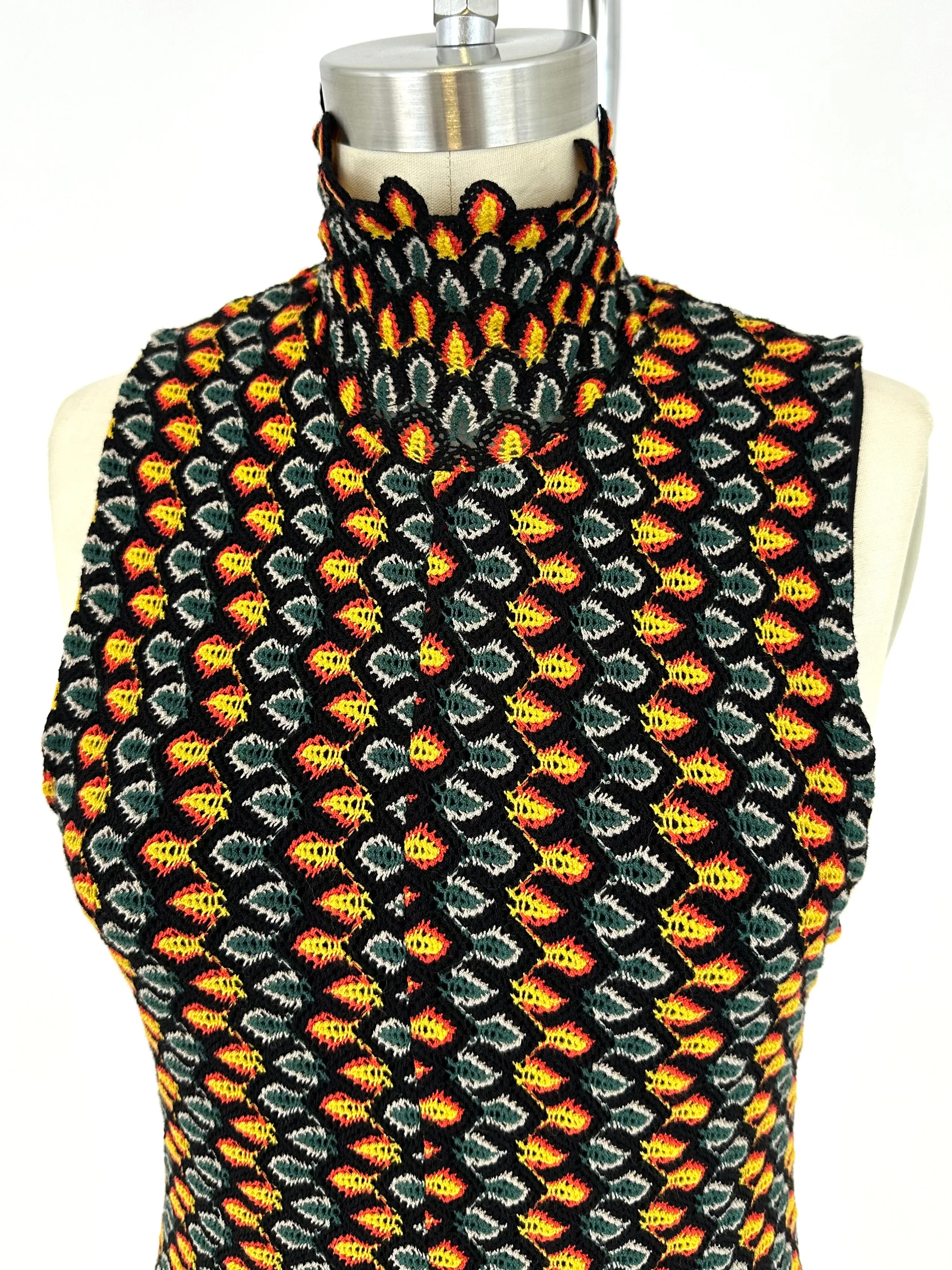 Beaufille Knit Flame Dress
