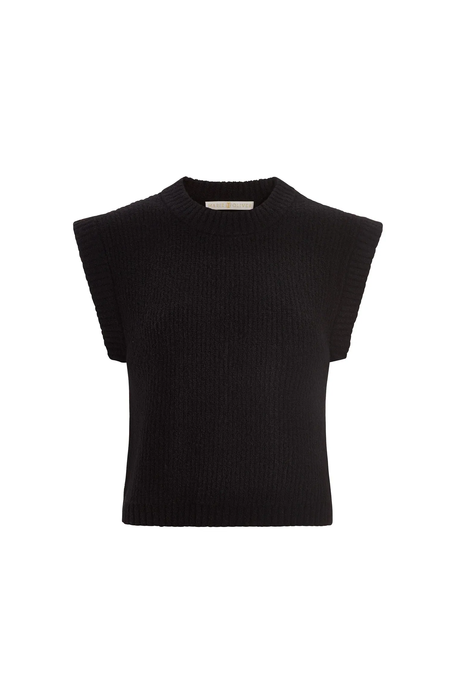 Belle Shell Top in Black