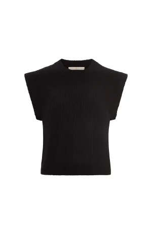 Belle Shell Top in Black