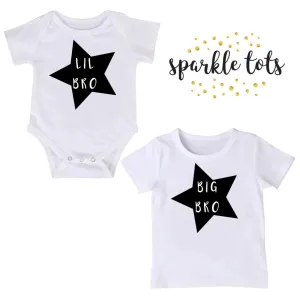 Big Brother T-Shirt & Little Brother Baby Grow