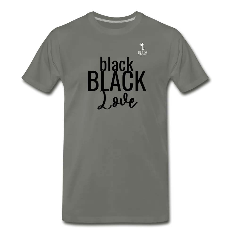 Black on Black Love - Premium T-Shirt