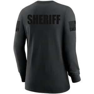 Black Sheriff Women's Shirt - Long Sleeve (Black)