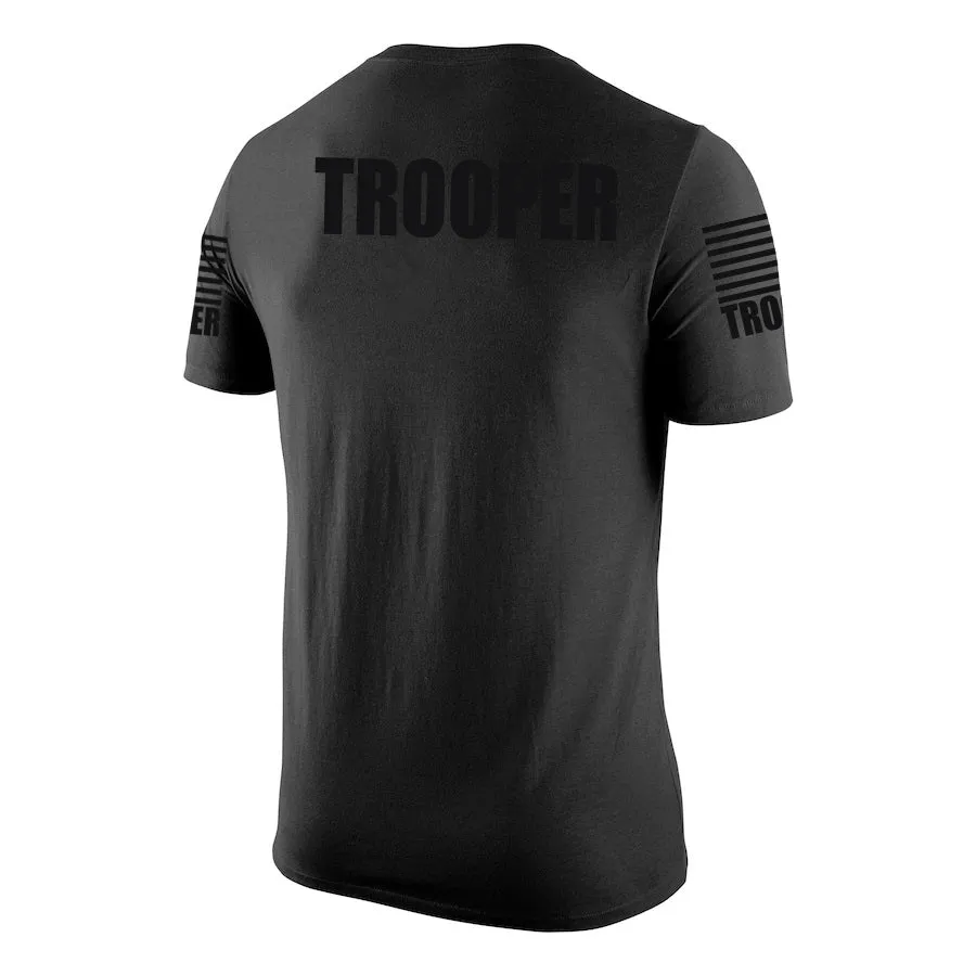 Black Trooper Men's Shirt - Short Sleeve (Black)