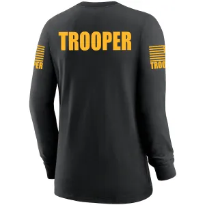 Black Trooper Women's Shirt - Long Sleeve (Golden Yellow)