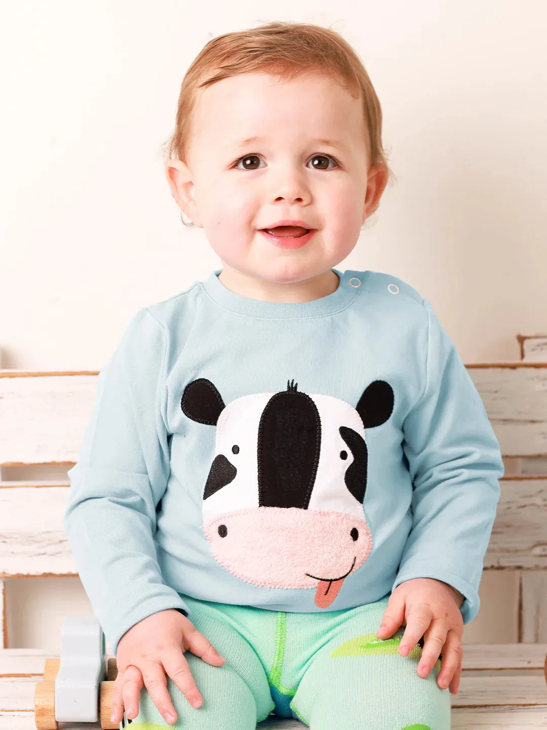 Blade & Rose Bailey The Cow Infant T-Shirt