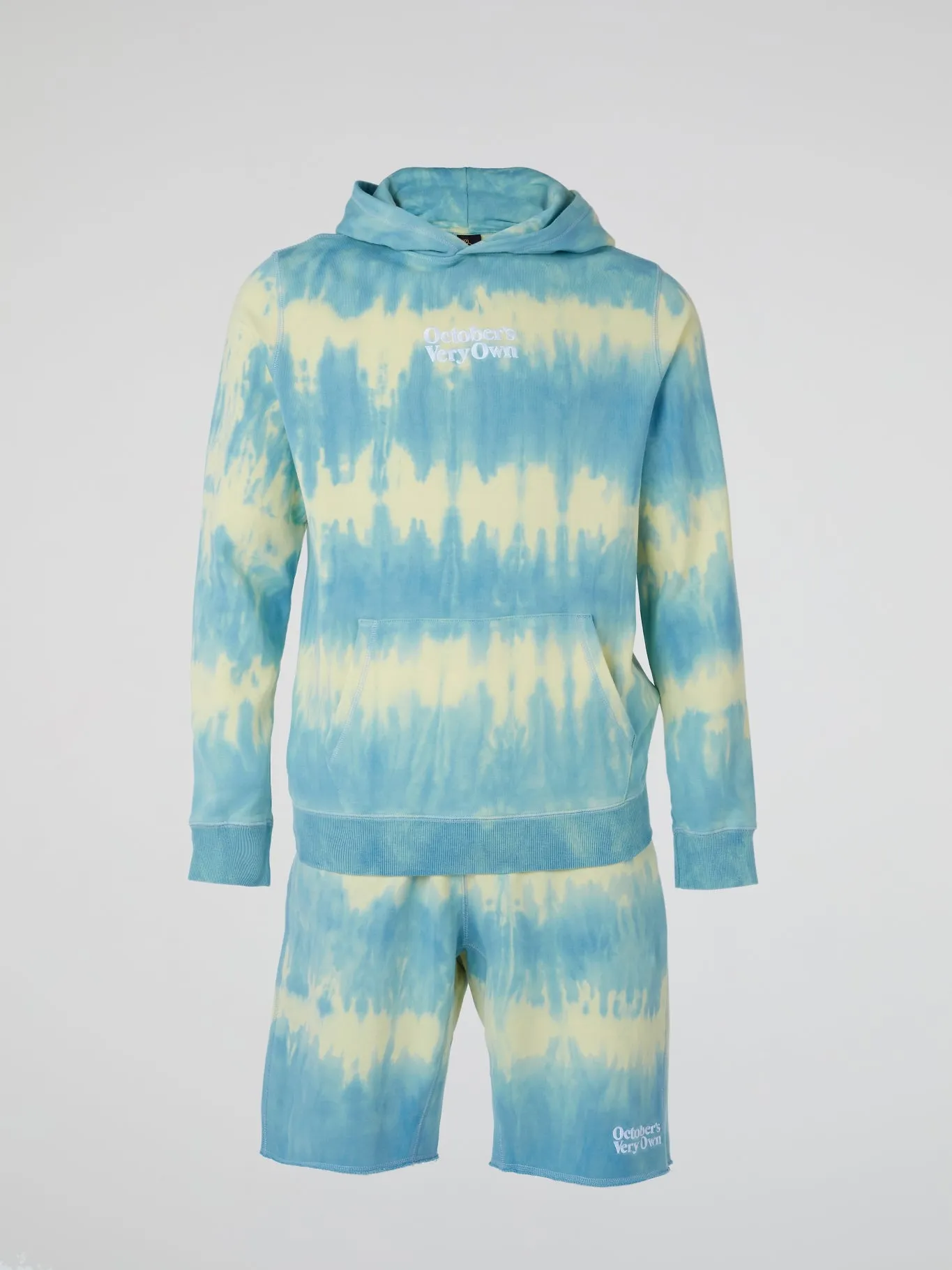 Blue Marble Tie Dye Hoodie